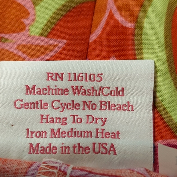 Chatti Patti colorful print tunic top Large - Picture 7 of 8